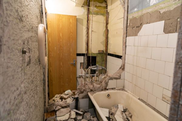 Shower Tile Demolition in Baton Rouge